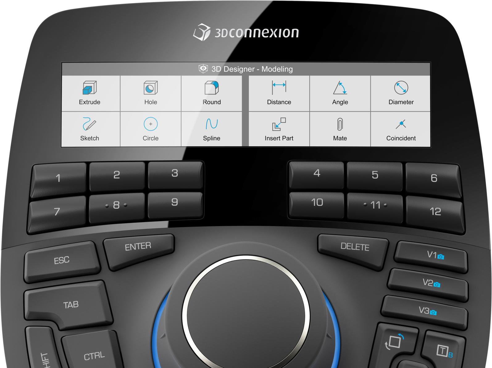 Мышь 3DConnexion SpaceMouse Enterprise (3DX-700056)