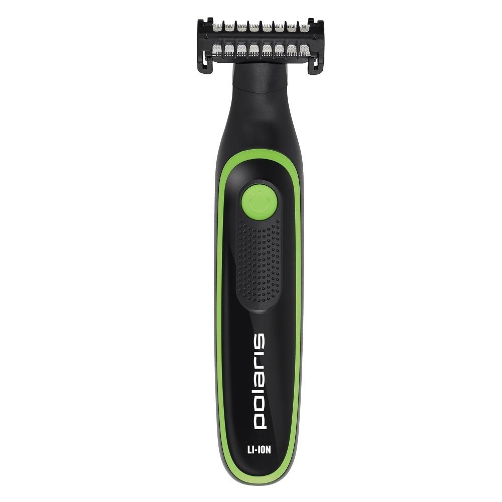 Машинка для стрижки волос Polaris PHC 0303RB черный/лайм