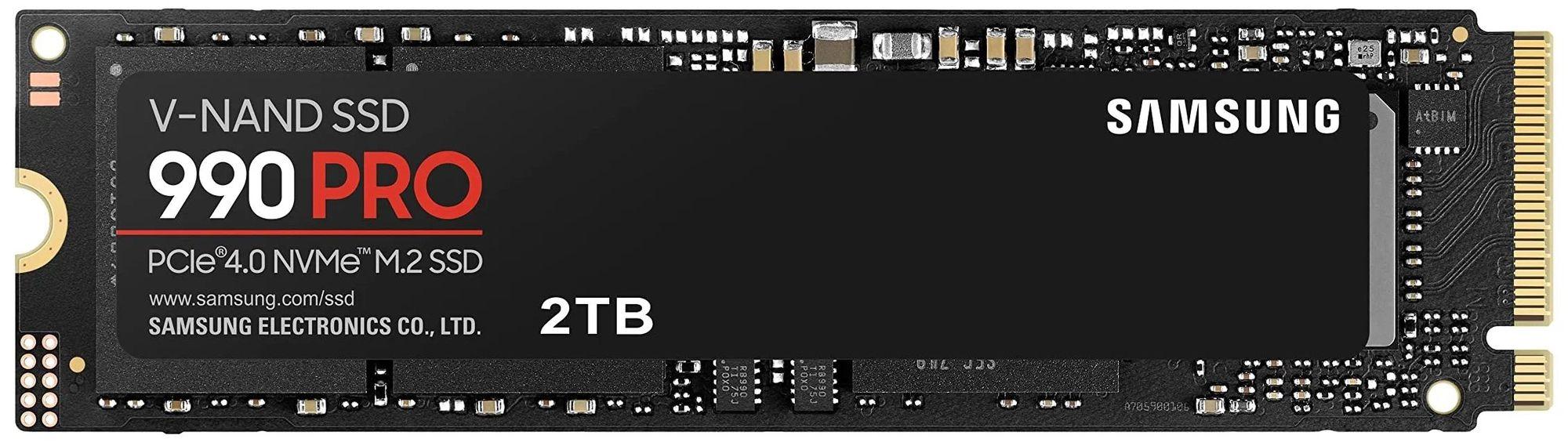 SSD диск Samsung M.2 2.0Tb 990 PRO Series (MZ-V9P2T0BW)