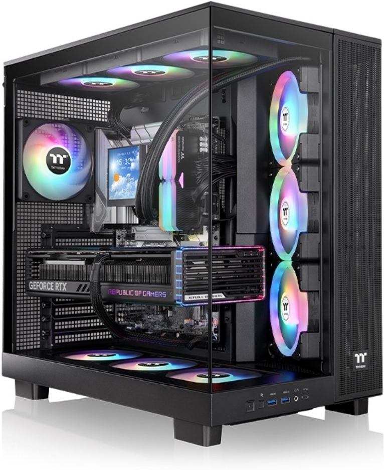Корпус Thermaltake View 380 XL TG ARGB без БП черный (CA-11E-00M1WN-00)