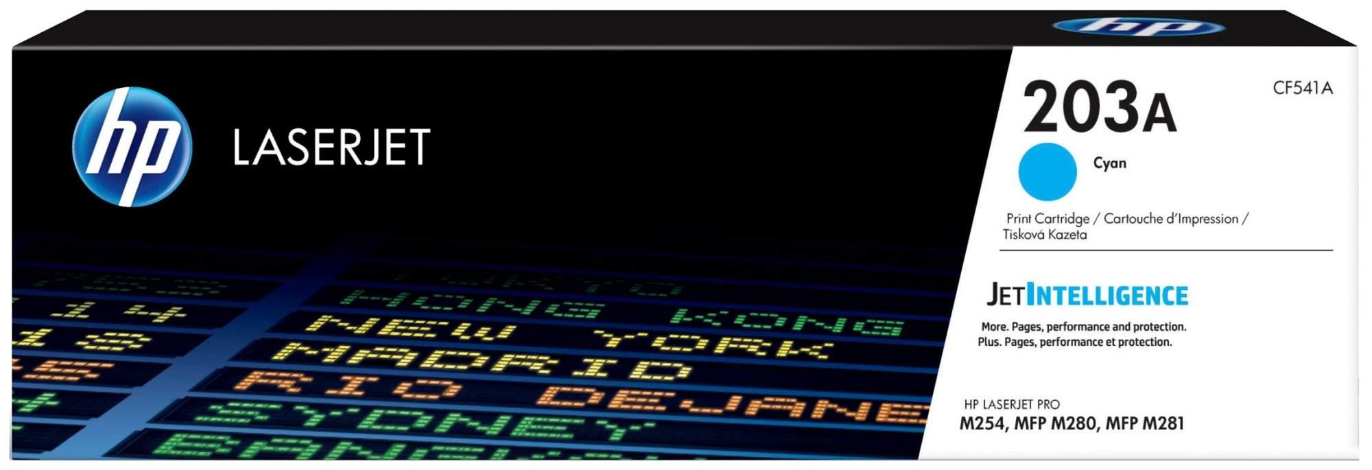 Картридж HP 203A голубой (CF541A)