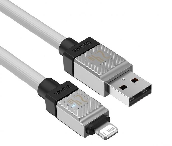 Кабель Baseus CoolPlay 2m White (CAKW000502)