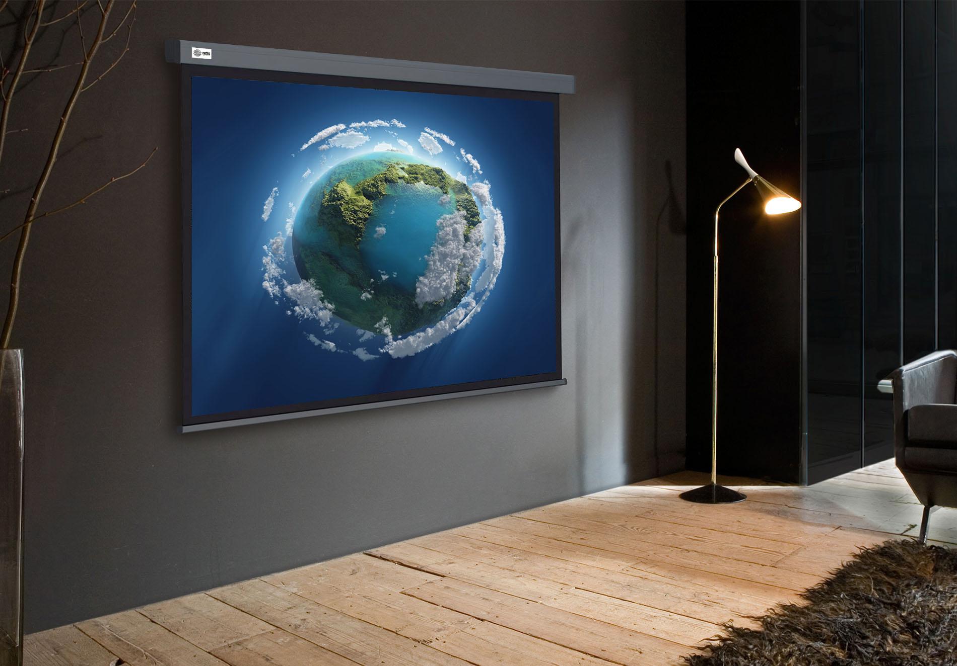 Проекционный экран Cactus CS-PSW-187X332-SG серый