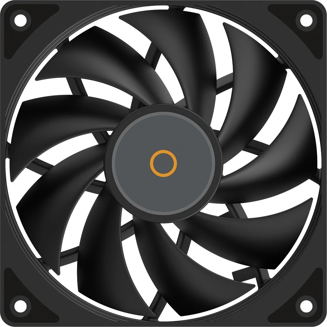 Вентилятор для корпуса Ocypus Gamma F12 BK (Gamma-F12-BK1NN00X-GL)