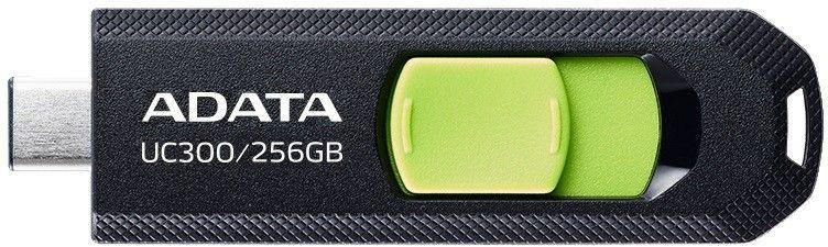 USB Flash-накопитель A-Data UC300 256GB черный/зеленый (ACHO-UC300-256G-RBK/GN)