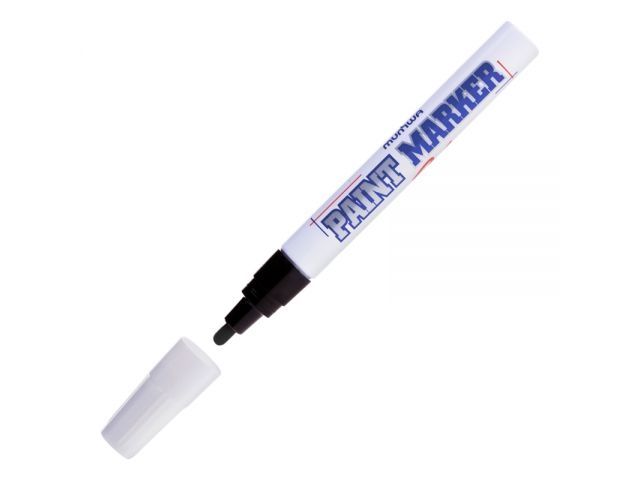 Маркер-краска промышленный черный MUNHWA (толщ. линии 4.0 мм. Цвет черный)