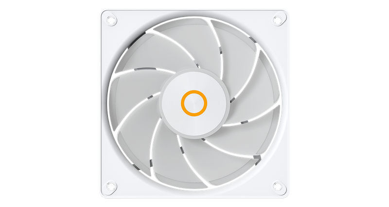 Комплект вентиляторов для корпуса Ocypus Gamma F12 Elite WH ARGB Reverse Blade 3 IN 1 White (Gamma-F12-WH3AM01E-GL)