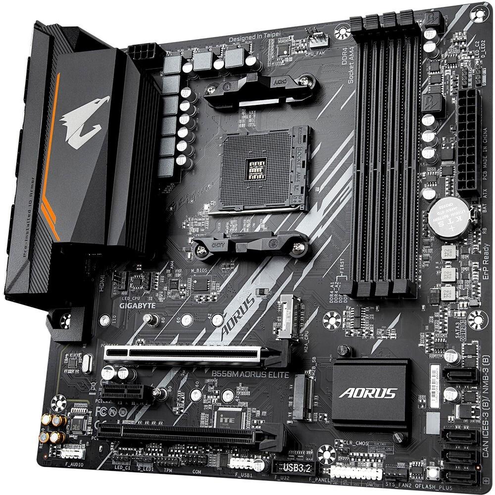 Материнская плата GigaByte B550M Aorus Elite DDR4 rev. 1.0