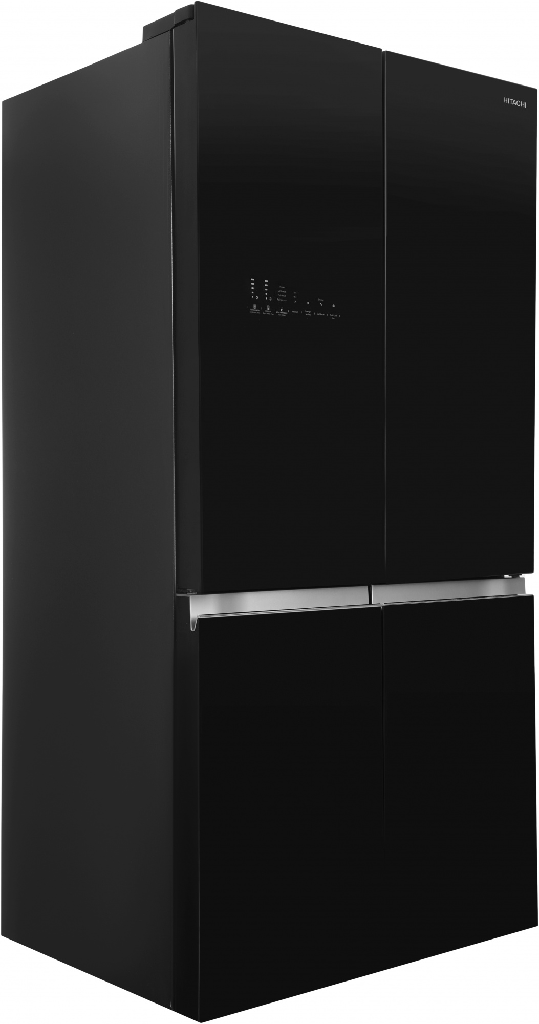 Холодильник Hitachi R-WB720VUC0 GBK черный стекло