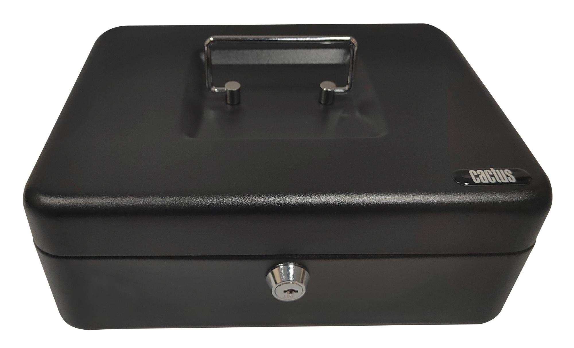 Ящик для денег Cactus CS-CB-003 графитовый