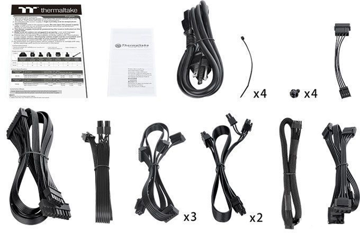 Блок питания Thermaltake Toughpower GF3 ARGB 750W Gold (PS-TPD-0750F4FAGE-1)