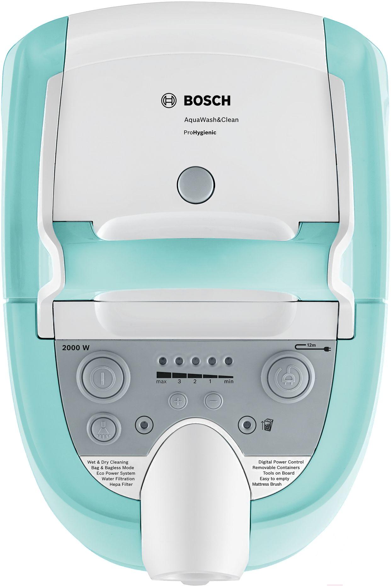 Пылесос Bosch BWD420HYG бирюзовый