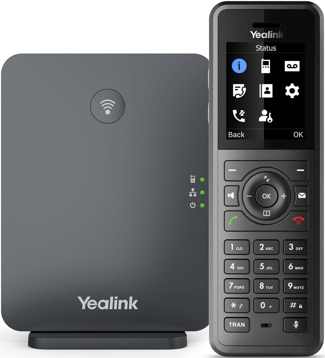 IP-телефон Yealink W77P черный