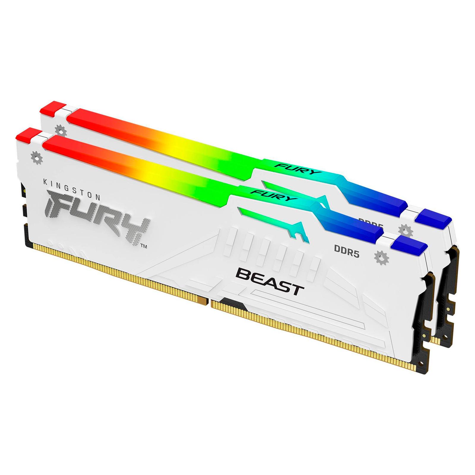 Оперативная память Kingston Fury Beast RGB RTL Gaming 2x16GB DDR5 (KF556C36BWEAK2-32)