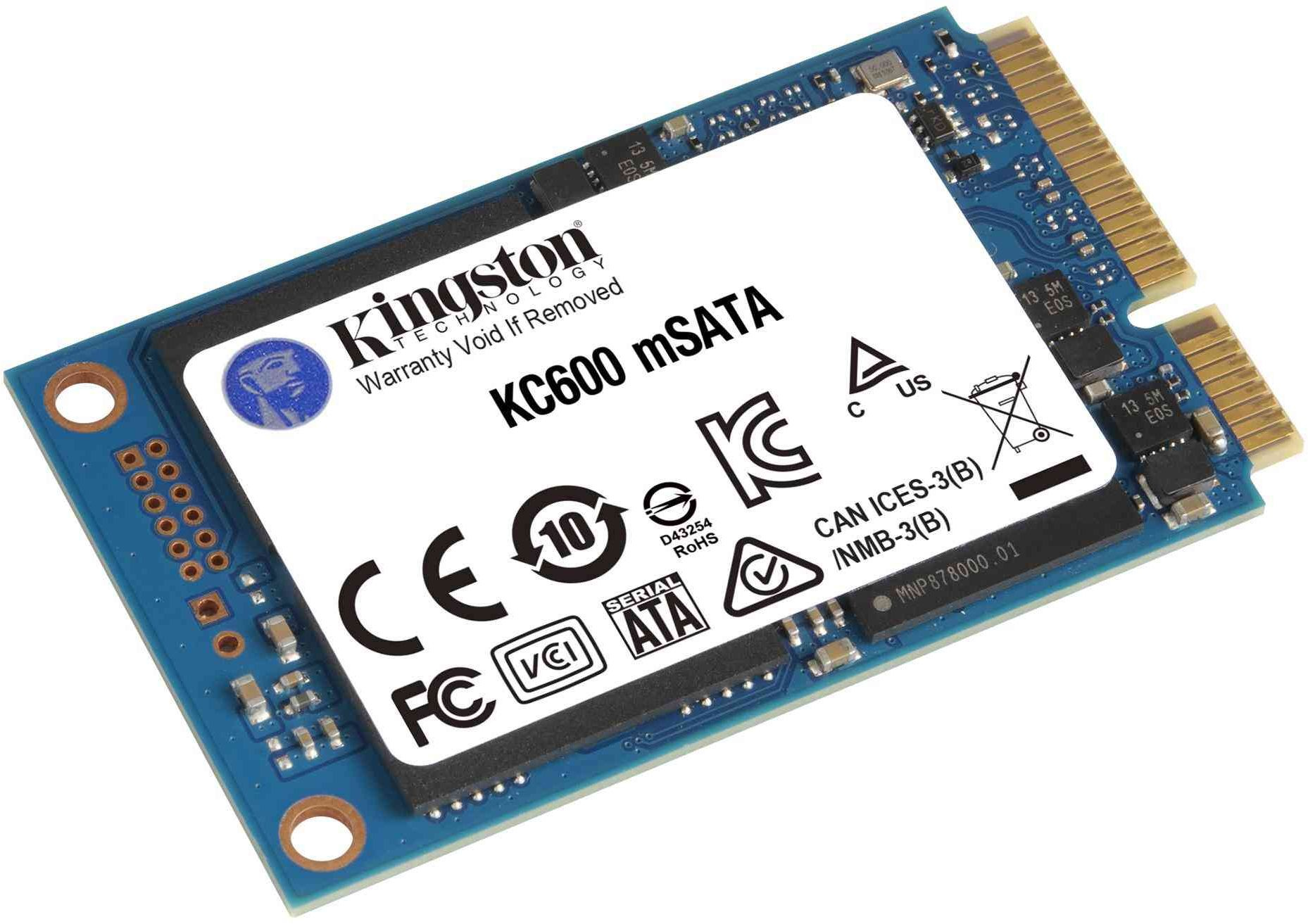 SSD диск Kingston KC600 1TB (SKC600MS/1024G)