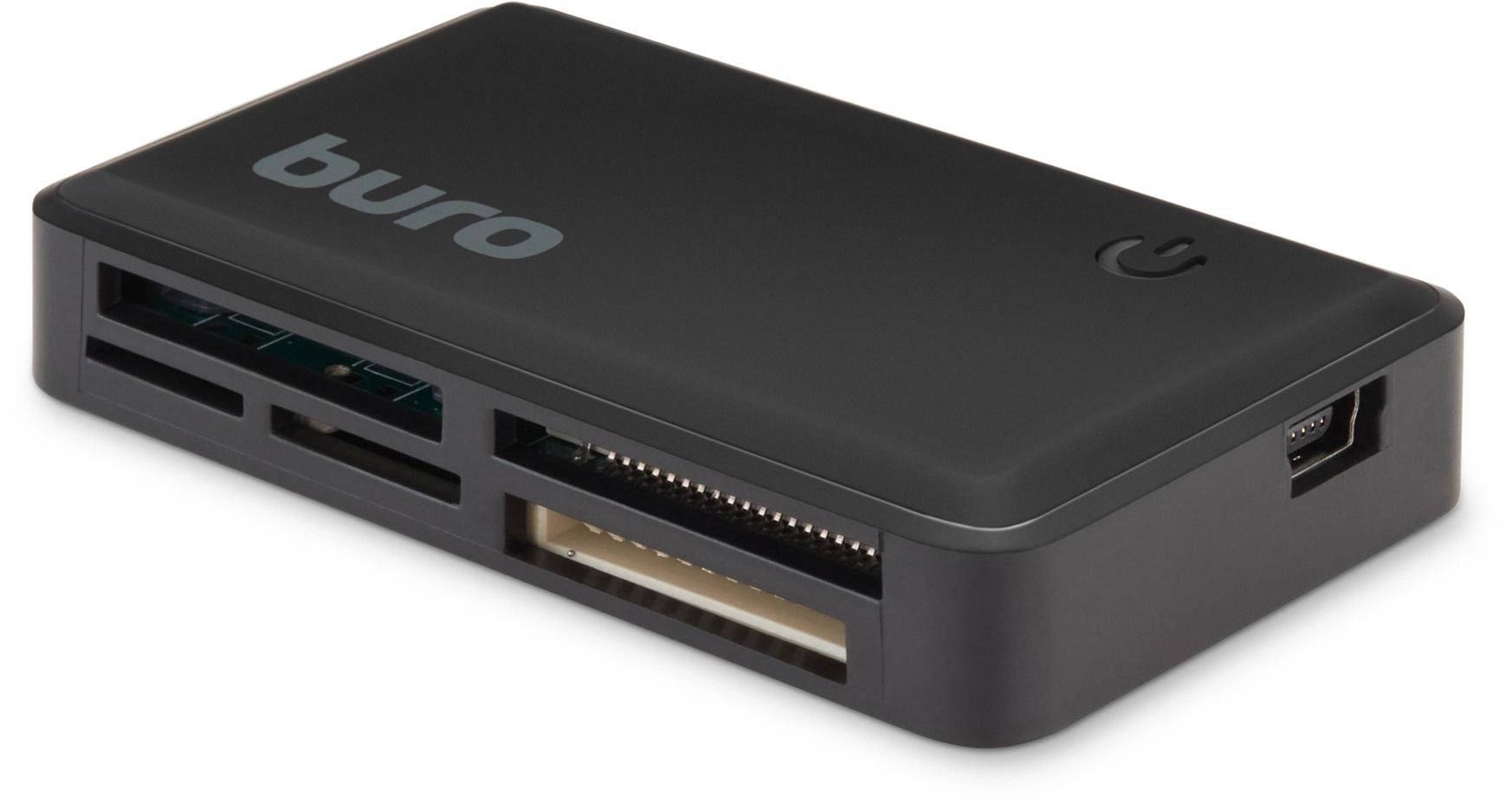 Картридер Buro BU-CR-151 черный