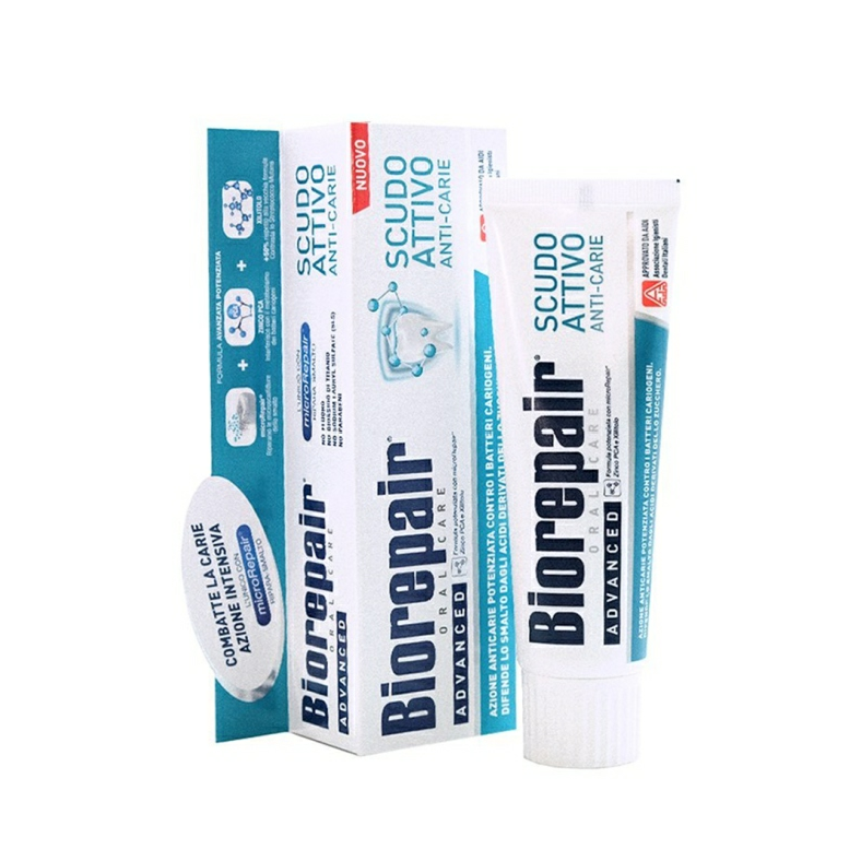Зубная паста Biorepair Advanced Scudo Attivo Smalto 75мл