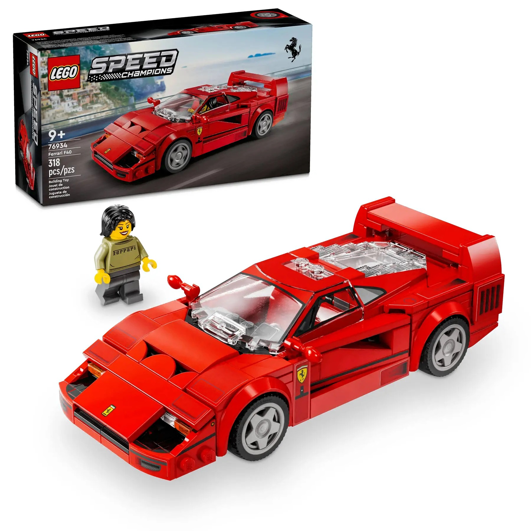 Конструктор Lego Speed Champions Суперкар Ferrari F40 (76934)