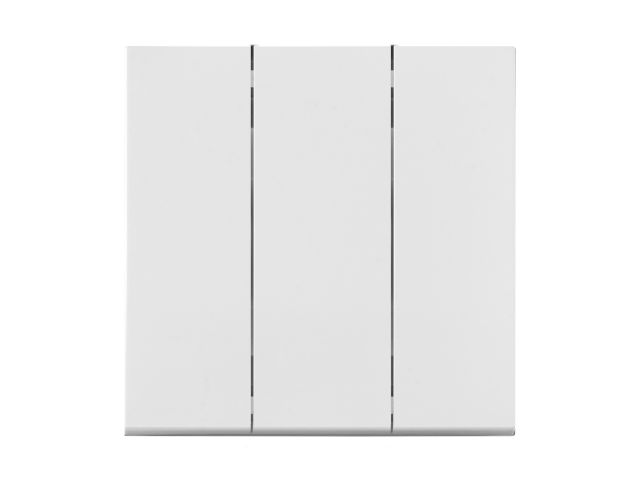 Выключатель 3 клав. (cкрытый, узел, 10А) белый, Carre, Bylectrica