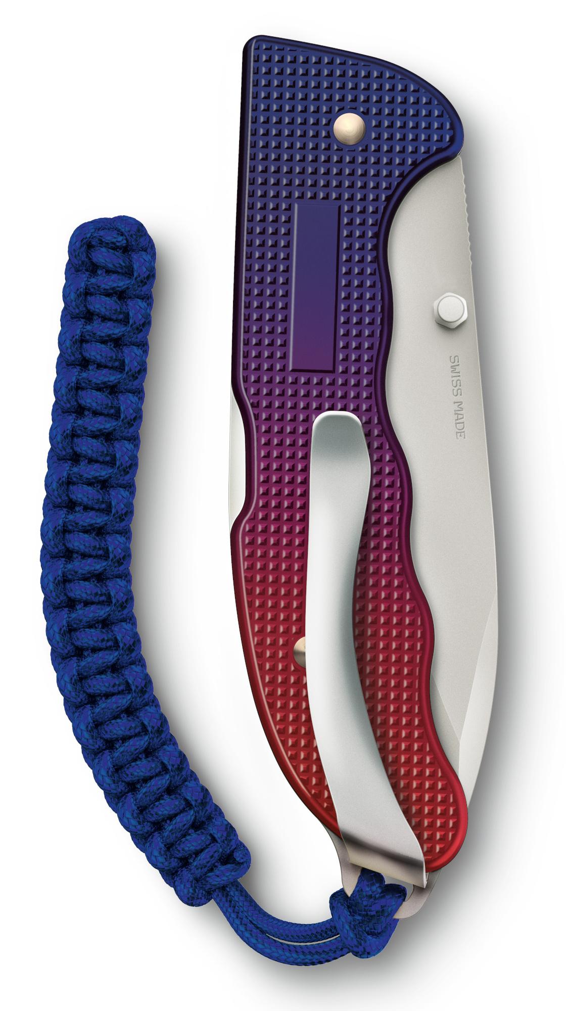 Туристический нож Victorinox Evoke Alox синий/красный (0.9415.D221)