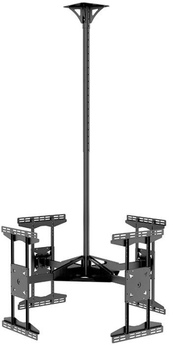Кронштейн OnKron CPRO2L-4 черный