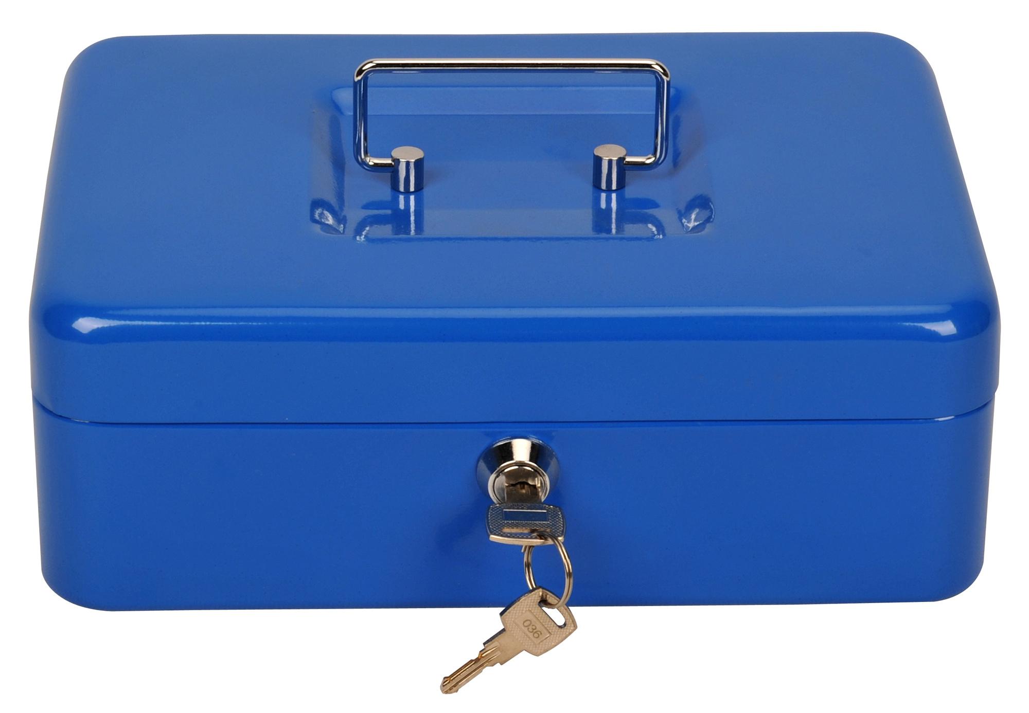 Ящик для денег Cactus CS-CB-003BL синий