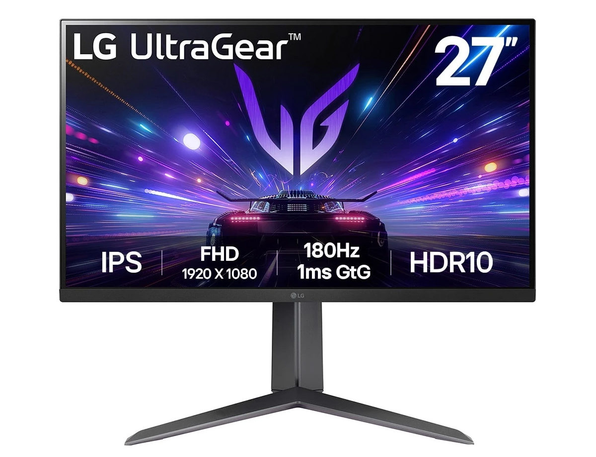 Монитор LG UltraGear 27GS65F-B черный