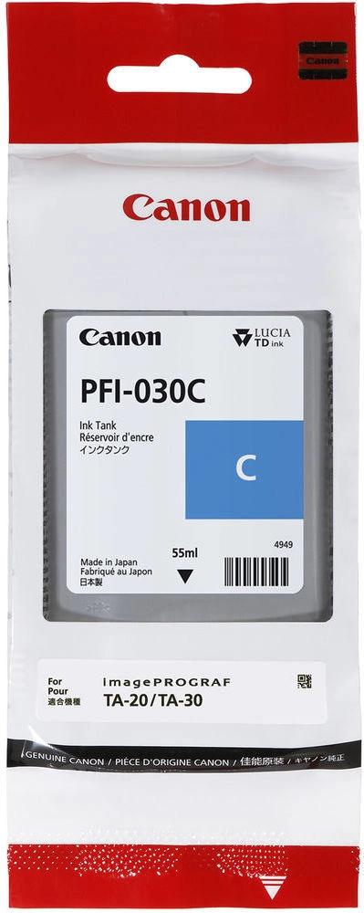 Картридж Canon PFI-030C голубой (3490C001)