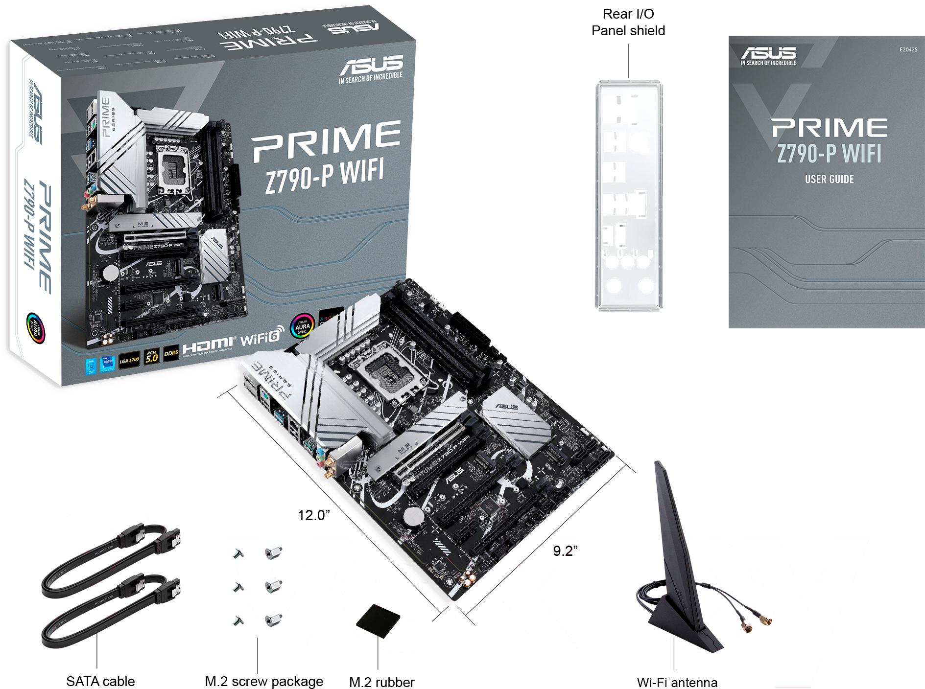 Материнская плата ASUS Prime Z790-P WiFi (90MB1CJ0-M0EAY0)