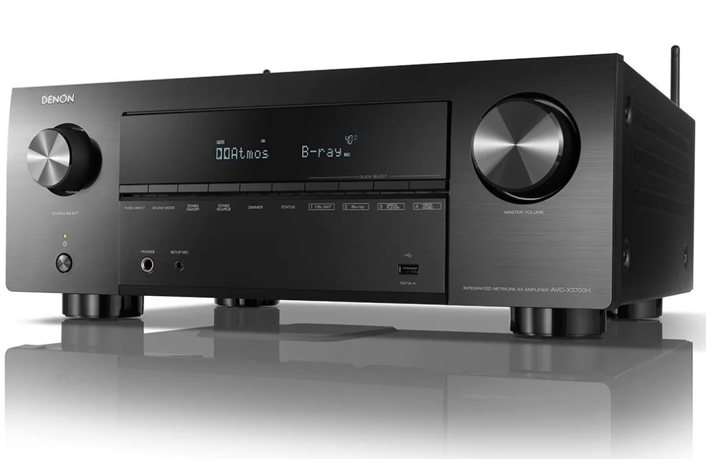 AV-ресивер Denon AVC-X3700H черный (AVCX3700HBKE2)