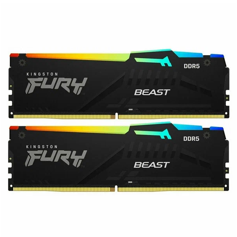 Оперативная память Kingston Fury Beast 32GB DDR5 (KF560C36BBE2AK2-32)