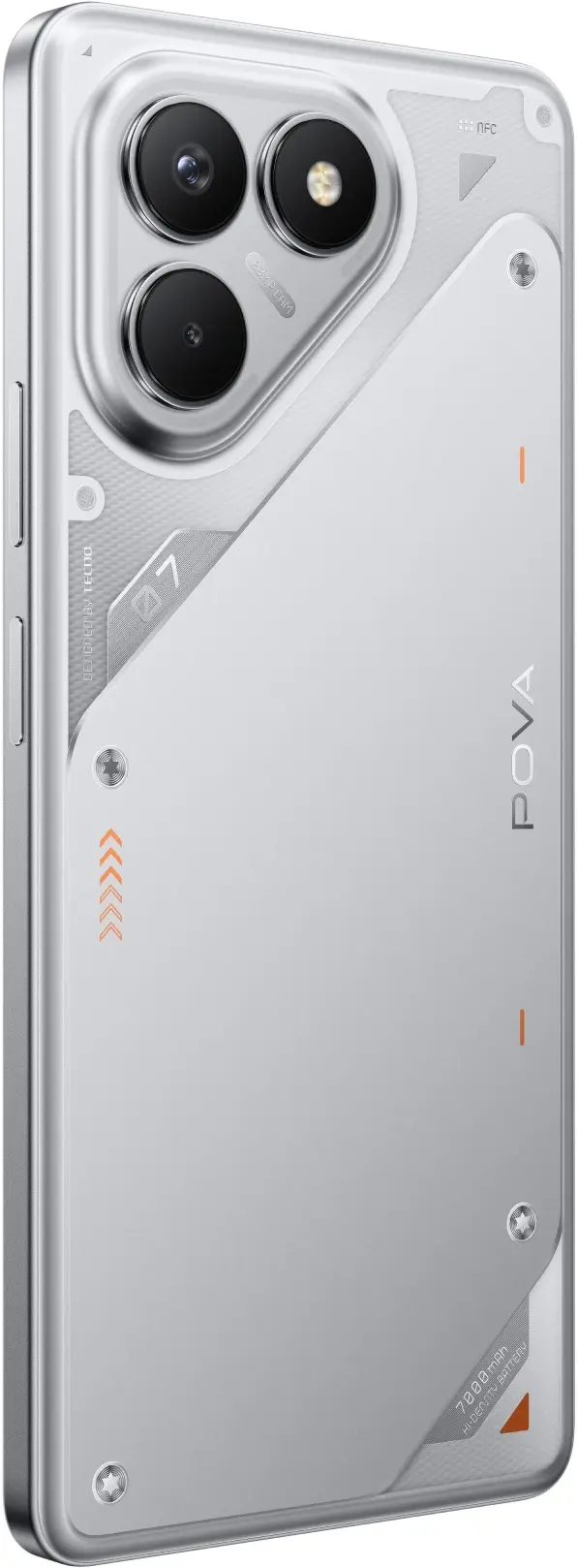 Смартфон Tecno Pova 7 Neo 8GB/128GB Magic Silver (LJ6)