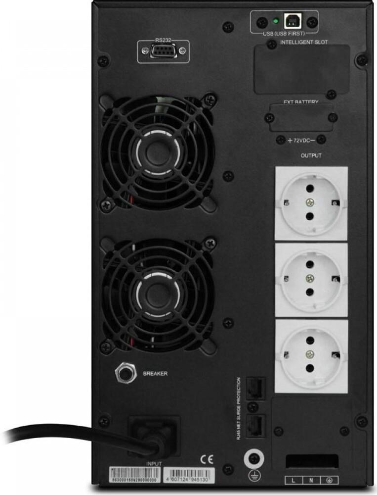 Источник бесперебойного питания PowerMan Online 2000 Plus (6121944)