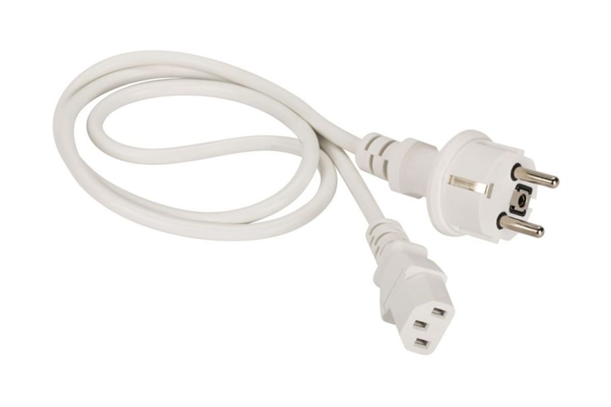 Шнур питания Lanmaster LAN-PP13/SH-10-WH белый