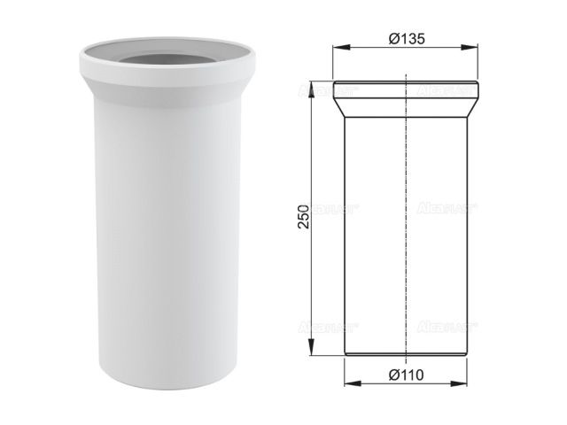 Насадка для унитаза 400 мм, Alcaplast