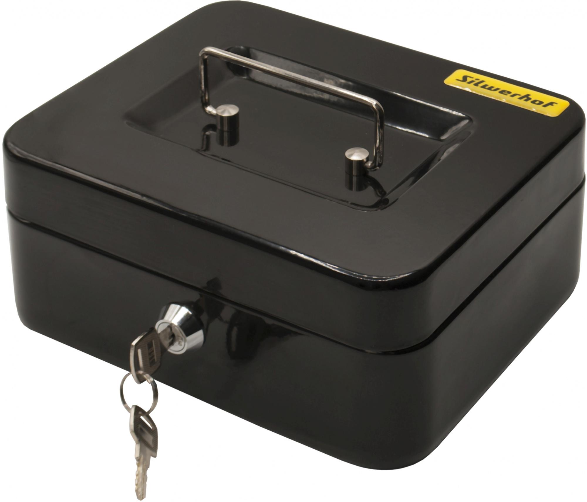 Ящик для денег Silwerhof 1873391 черный
