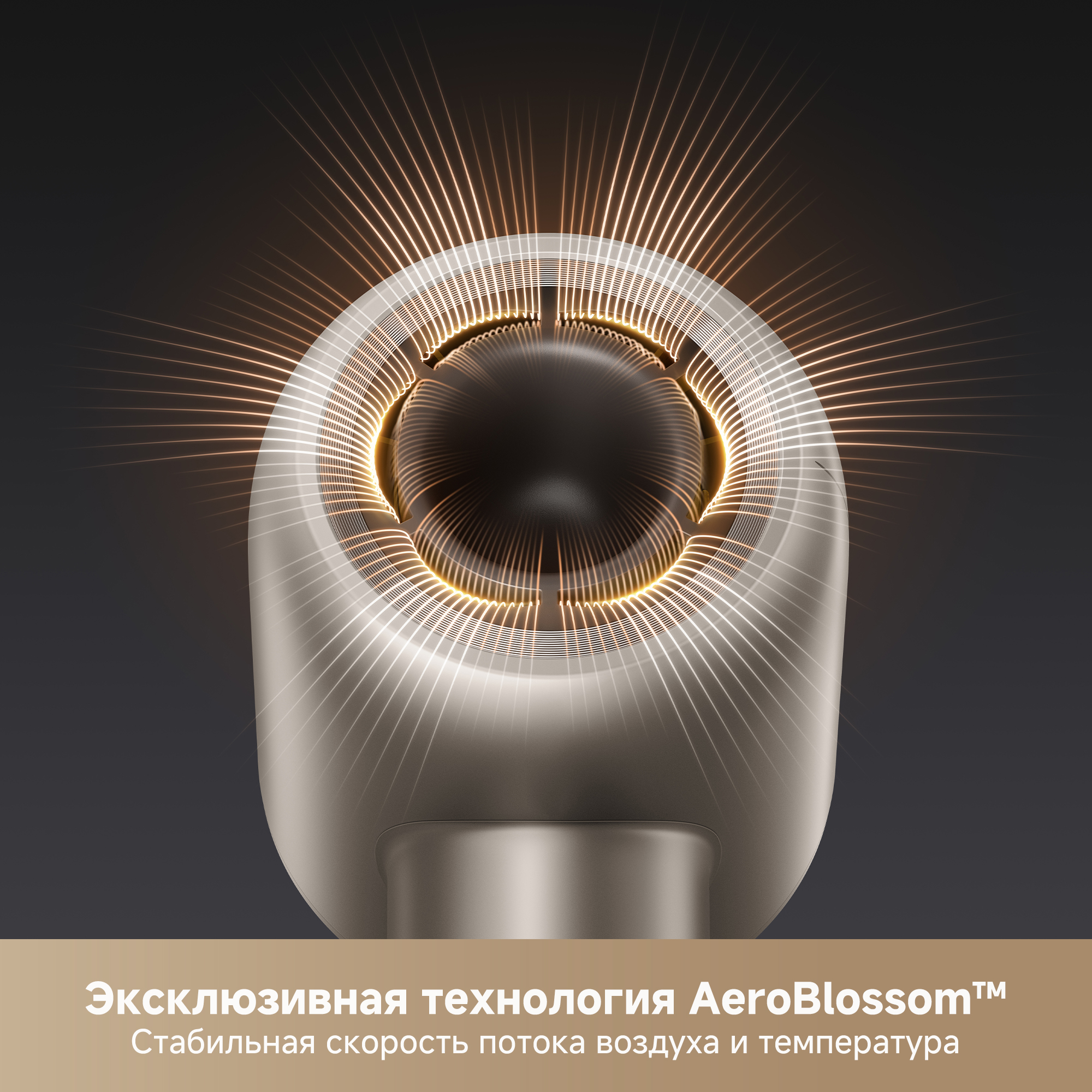 Фен Trouver Shine 10 Gold (AMSH10)