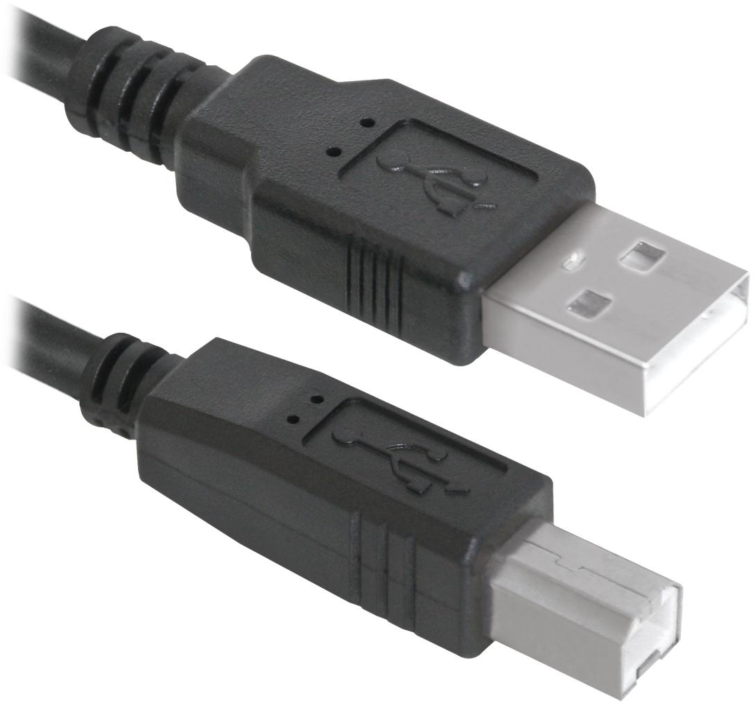 Кабель Defender USB04-17 USB2.0 AM-BM 83765