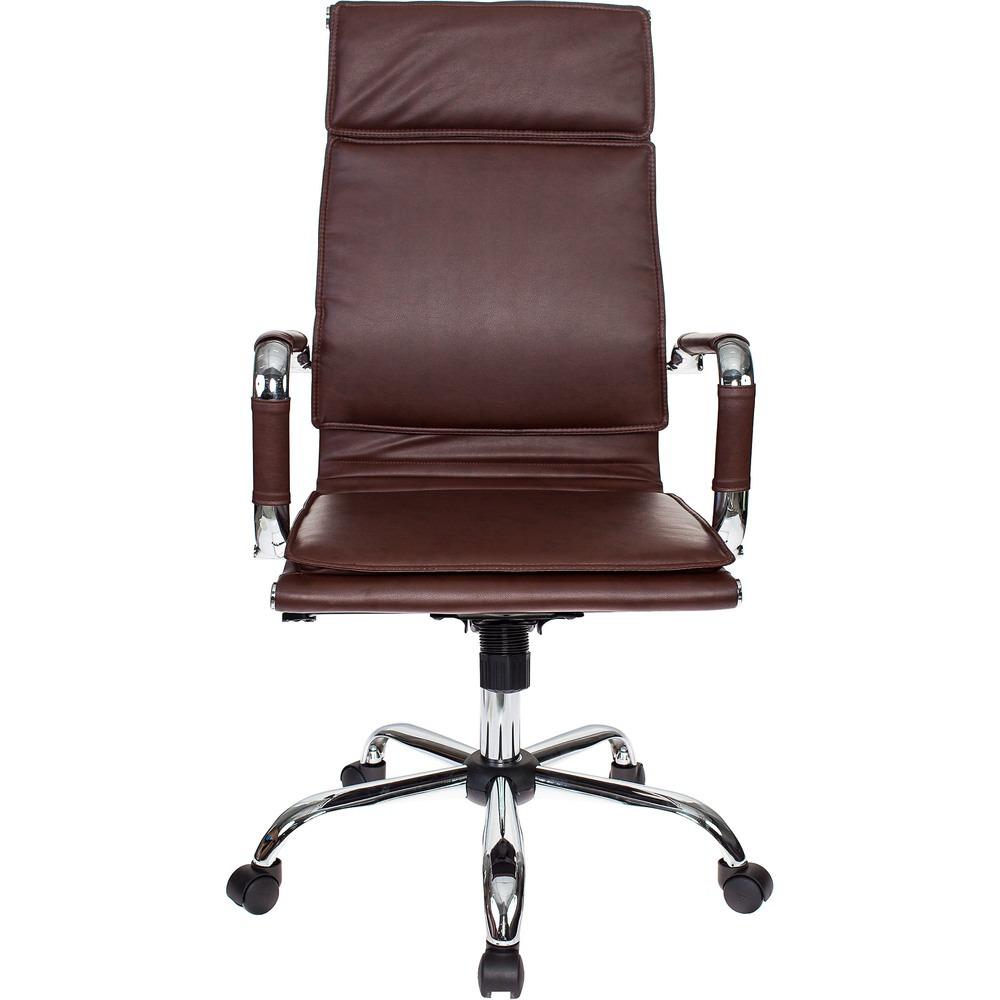 Офисное кресло Бюрократ CH-993 эко.кожа/хром Brown