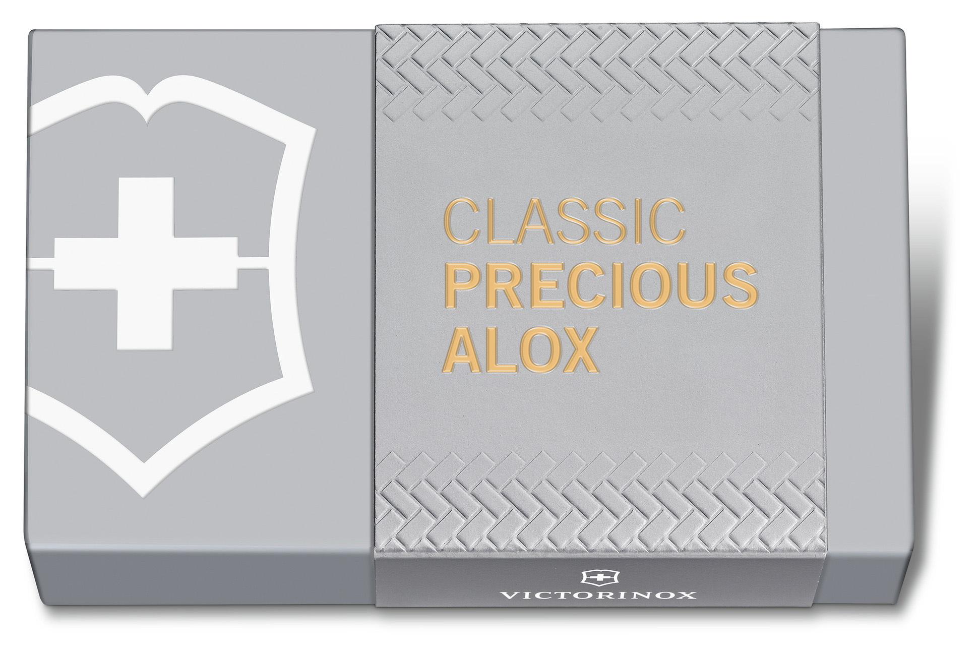 Туристический нож Victorinox Classic Precious Alox золотистый (0.6221.408G)