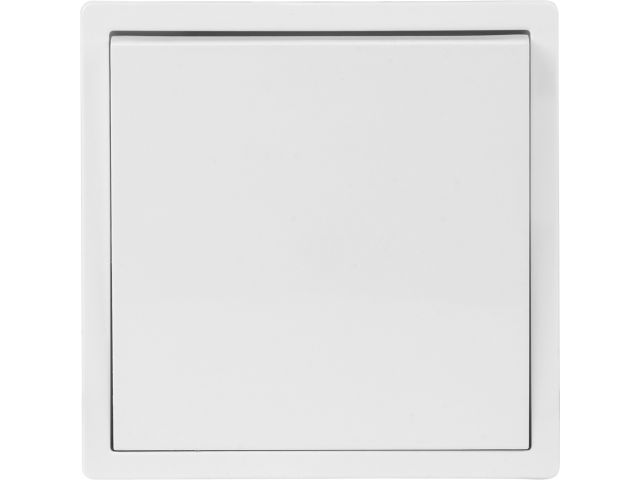 Выключатель 1 клав. (cкрытый, 10А) белый, Carre, Bylectrica