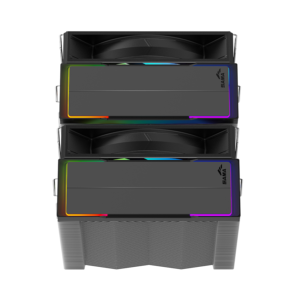 Кулер для процессора Sama A60L серебристый (A60-XXWAYXOX-G)