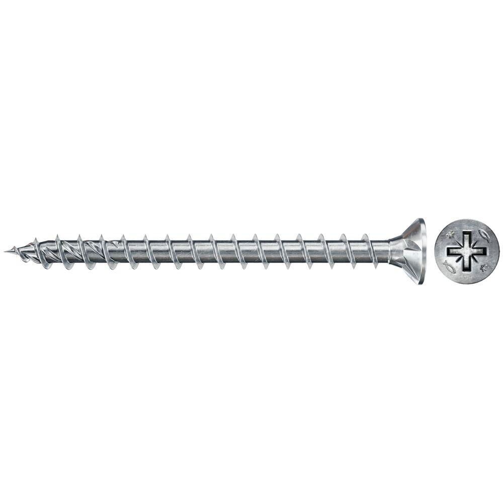 Саморез Fischer FPF CZF 200шт белый цинк (670298)