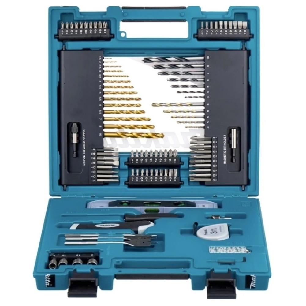 Набор оснастки Makita D-31778 104 предмета жесткий кейс