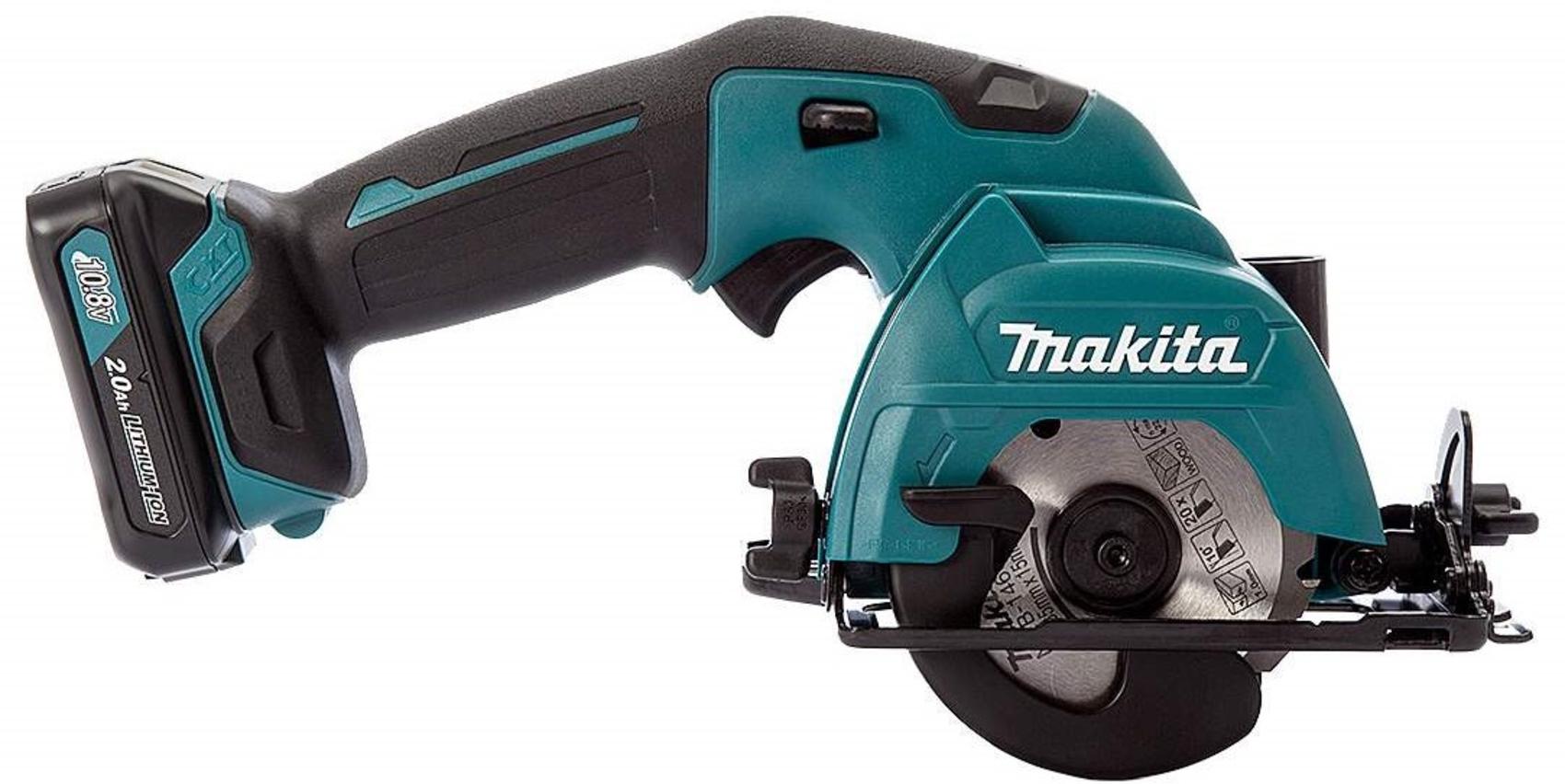 Дисковая (циркулярная) пила Makita HS301DWAE с 2-мя АКБ 2 Ah