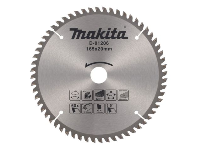 Диск пильный 185х30/20 мм 16 зуб. по дереву MAKITA