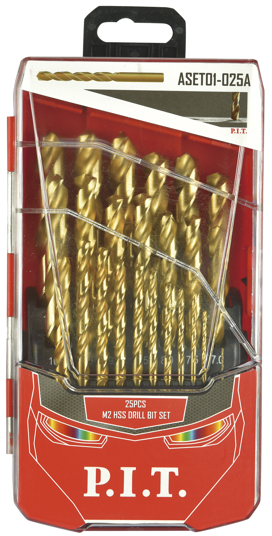 Набор сверл P.I.T. ASET01-025A 25шт