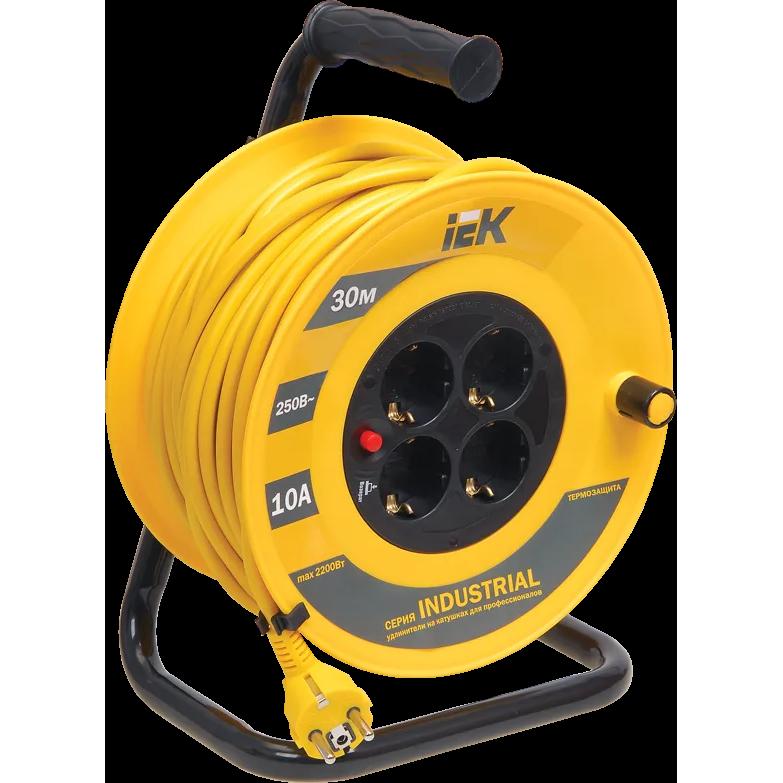 Удлинитель на катушке IEK Industrial УК30 (WKP14-10-04-30)