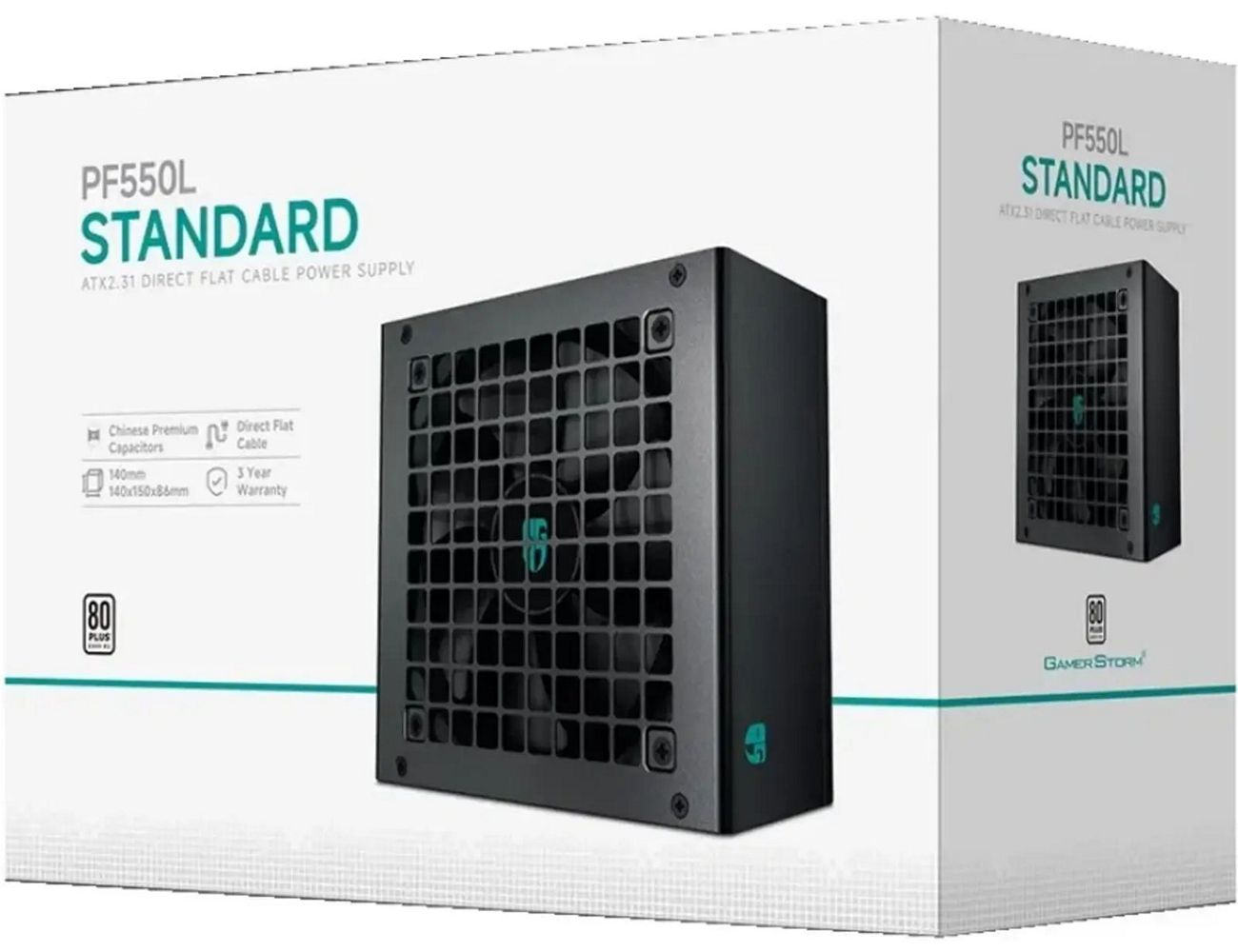 Блок питания DeepCool GamerStorm PF550L черный (R-PF550L-HE0B-WGEU)