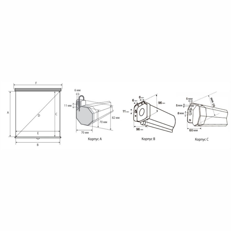 Проекционный экран Lumien Eco Picture (LEP-100109)